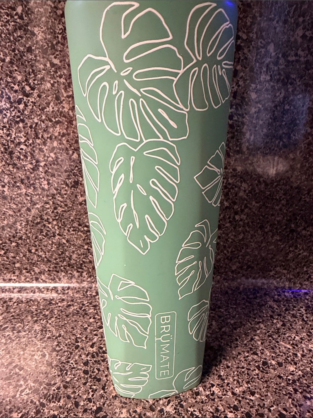 Brumate Monstera Special Edition Rehydration Bottle 25 Ounces - Picture 2 of 8